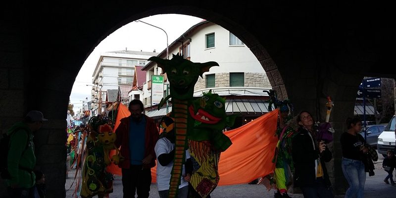 Festival Titiriteros Andariegos 2018, llegando al Centro Cívico