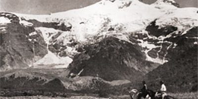 Pampa Linda-1927, Tronador. Foto, hostería Pampa Linda