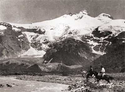 Pampa Linda-1927, Tronador. Foto, hostería Pampa Linda