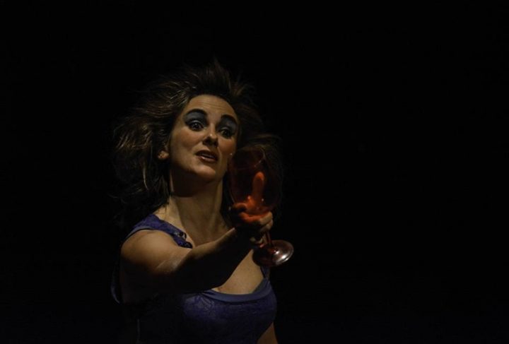 Hamlet, Herencia de la carne. Gertrudis (Jorgelina Paravano). Foto, gentileza