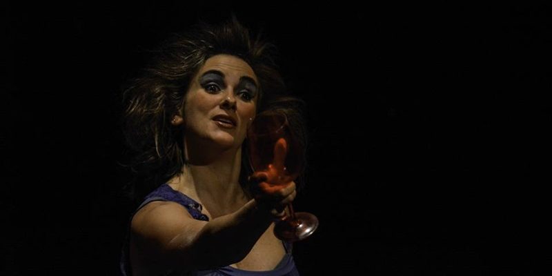 Hamlet, Herencia de la carne. Gertrudis (Jorgelina Paravano). Foto, gentileza