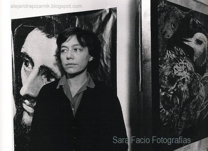Alejandra Pizarnik. Foto, Sara Facio