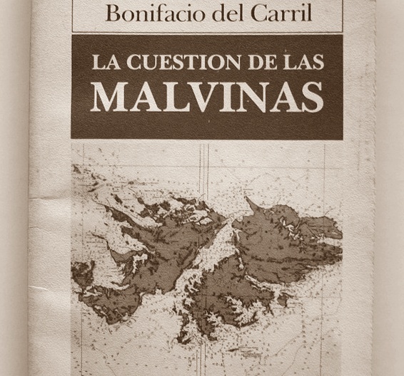 Libro la cuestión de las Malvinas, Bonifacio del Carril